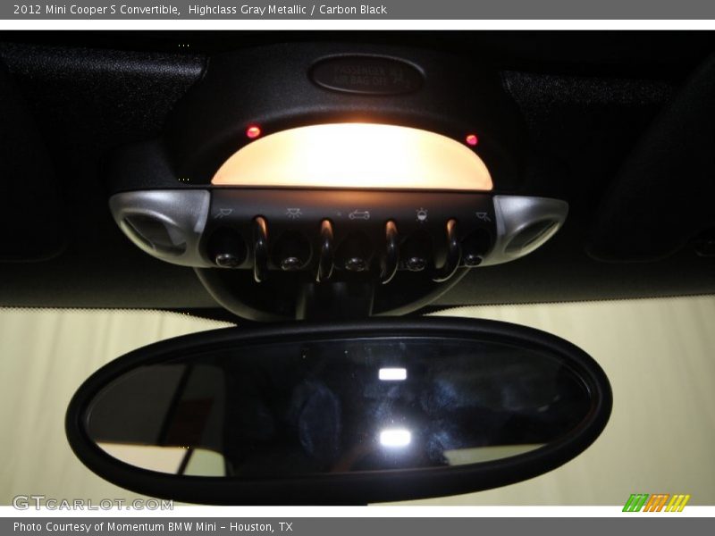 Highclass Gray Metallic / Carbon Black 2012 Mini Cooper S Convertible