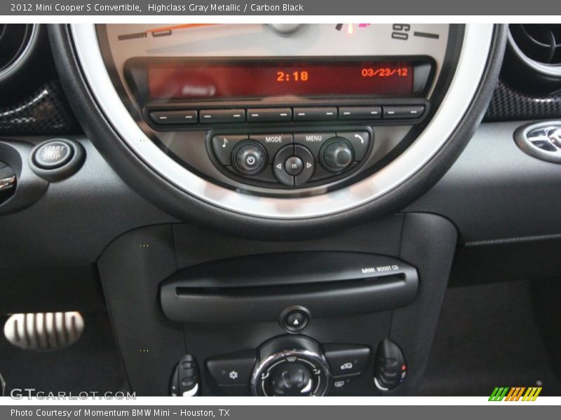 Highclass Gray Metallic / Carbon Black 2012 Mini Cooper S Convertible