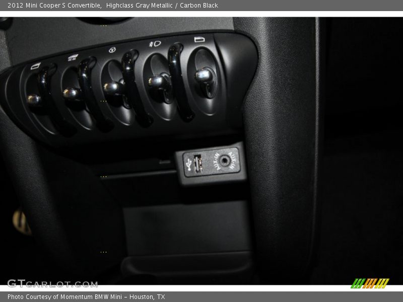 Highclass Gray Metallic / Carbon Black 2012 Mini Cooper S Convertible
