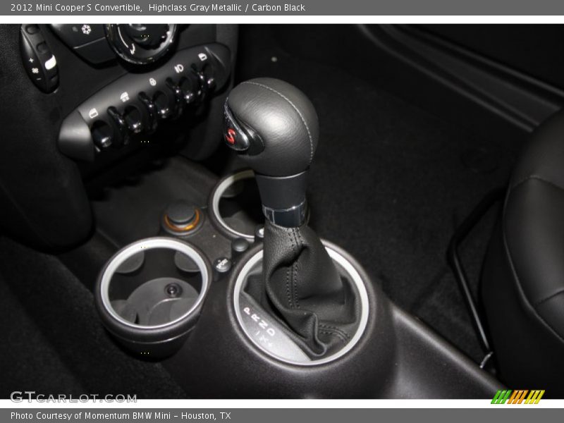  2012 Cooper S Convertible 6 Speed Steptronic Automatic Shifter