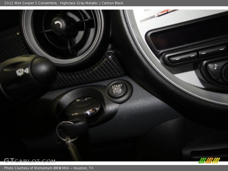 Highclass Gray Metallic / Carbon Black 2012 Mini Cooper S Convertible