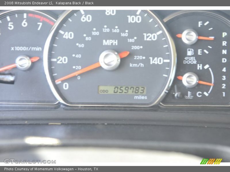 Kalapana Black / Black 2008 Mitsubishi Endeavor LS