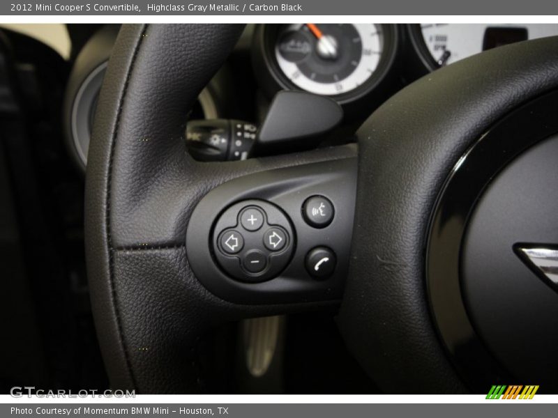 Highclass Gray Metallic / Carbon Black 2012 Mini Cooper S Convertible