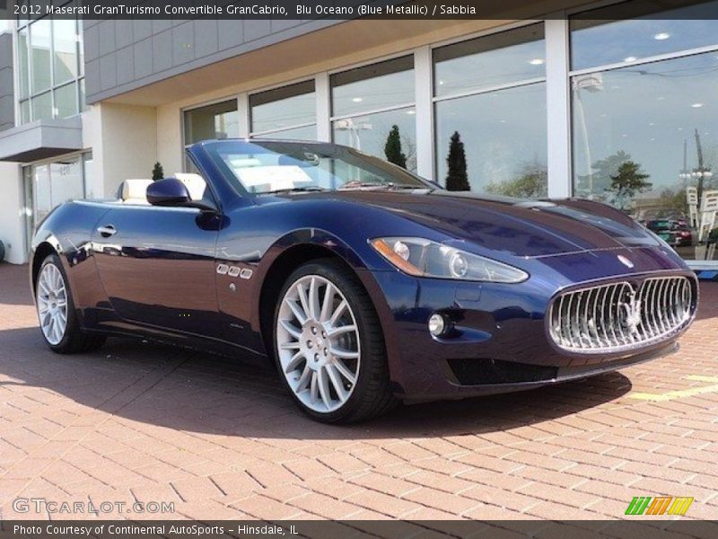 Front 3/4 View of 2012 GranTurismo Convertible GranCabrio