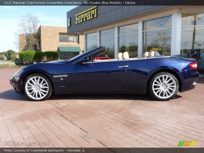  2012 GranTurismo Convertible GranCabrio Blu Oceano (Blue Metallic)