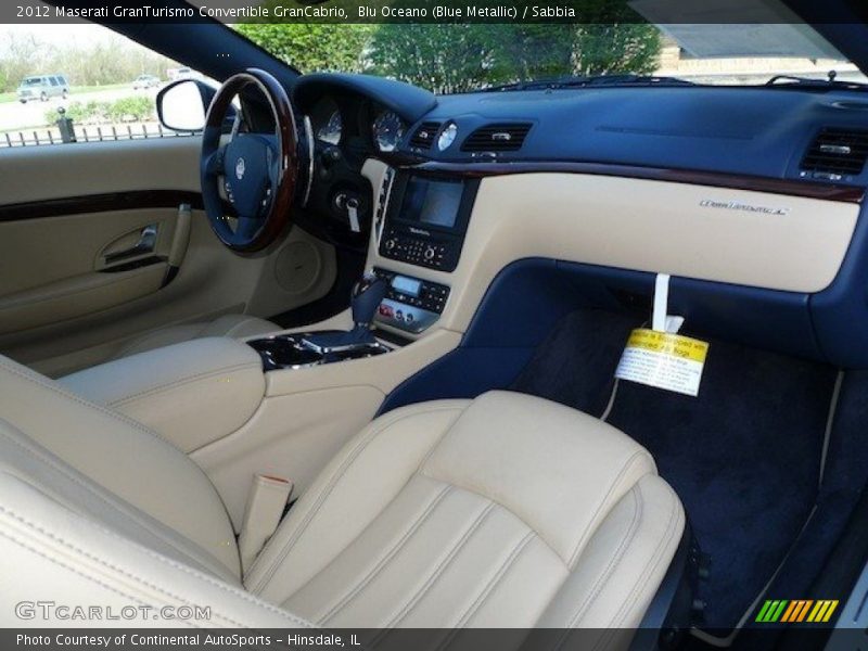 Dashboard of 2012 GranTurismo Convertible GranCabrio
