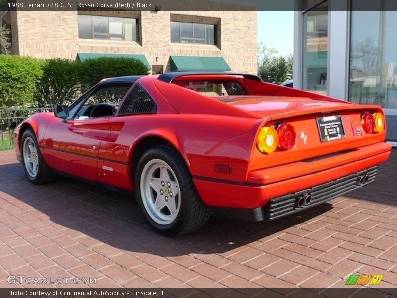 Rosso Corsa (Red) / Black 1988 Ferrari 328 GTS