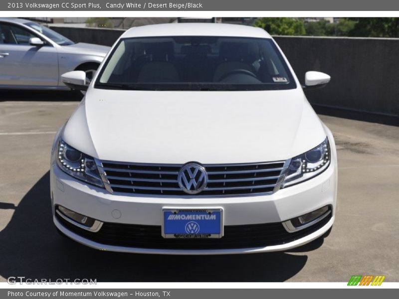 Candy White / Desert Beige/Black 2013 Volkswagen CC Sport Plus