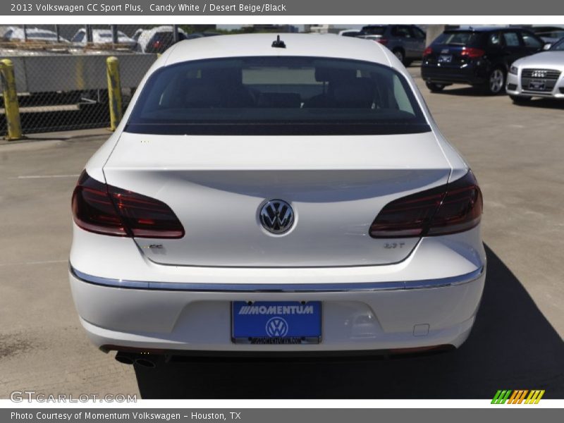 Candy White / Desert Beige/Black 2013 Volkswagen CC Sport Plus