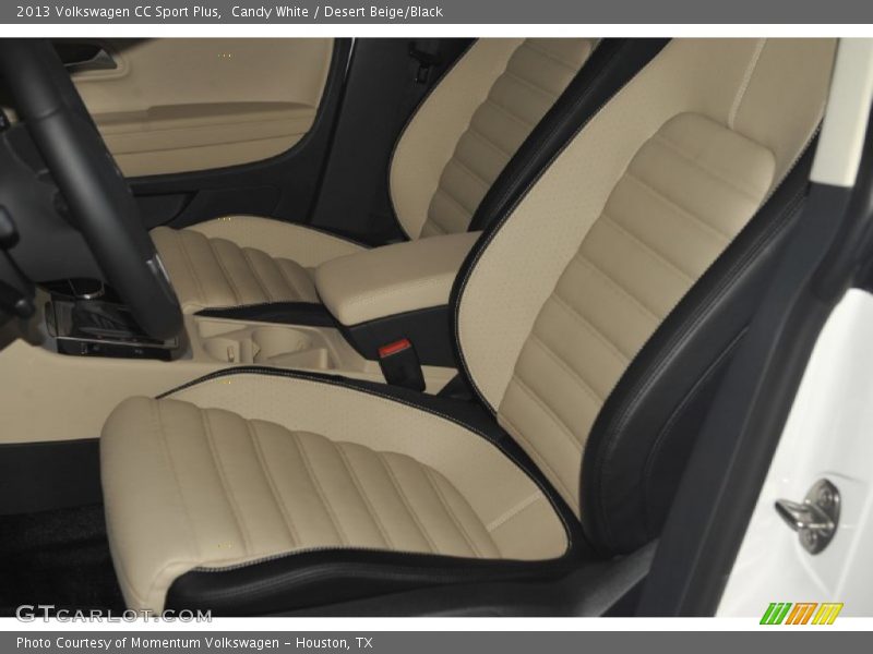 Candy White / Desert Beige/Black 2013 Volkswagen CC Sport Plus