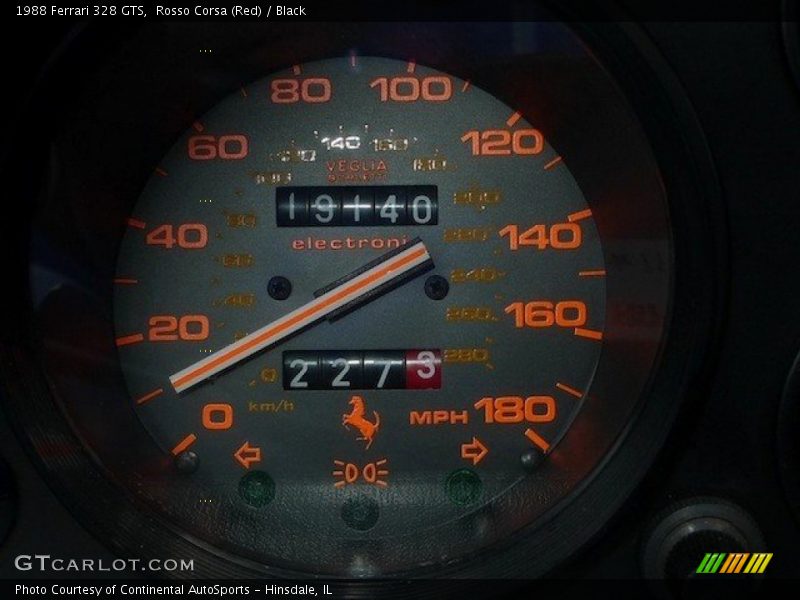  1988 328 GTS GTS Gauges