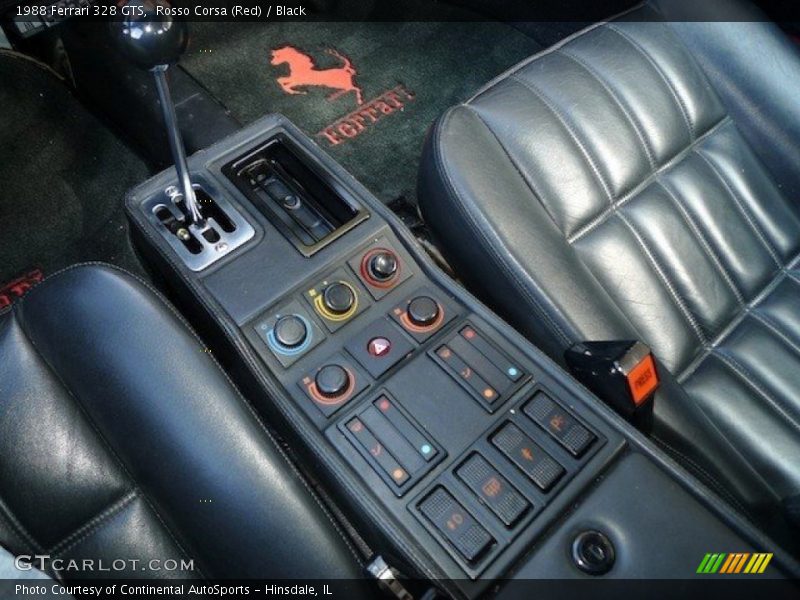 Controls of 1988 328 GTS