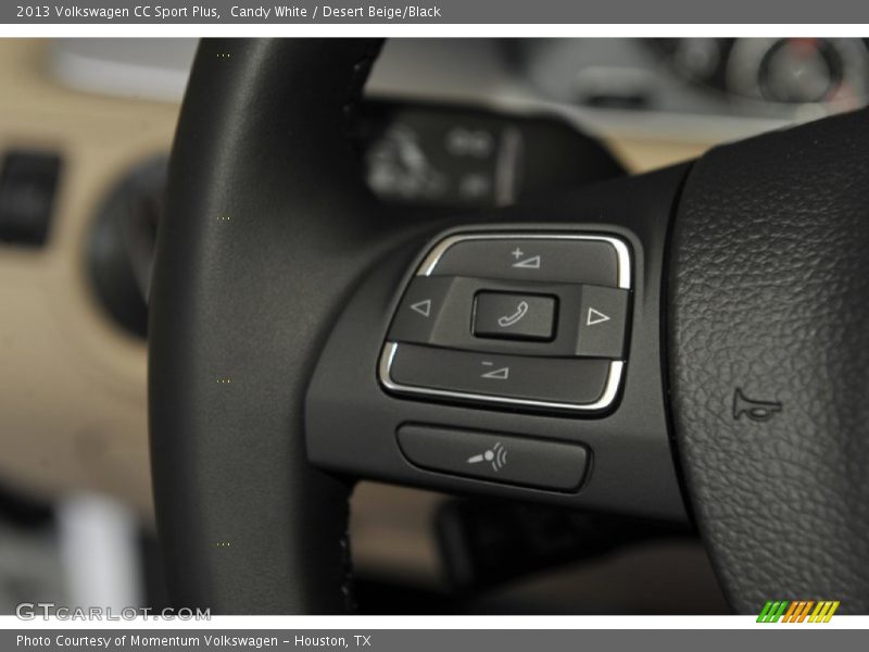 Candy White / Desert Beige/Black 2013 Volkswagen CC Sport Plus
