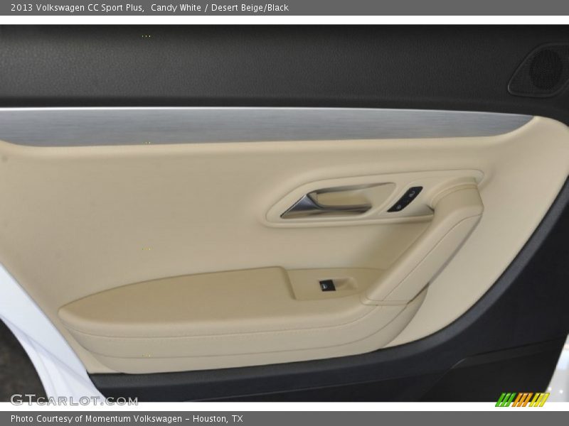 Candy White / Desert Beige/Black 2013 Volkswagen CC Sport Plus