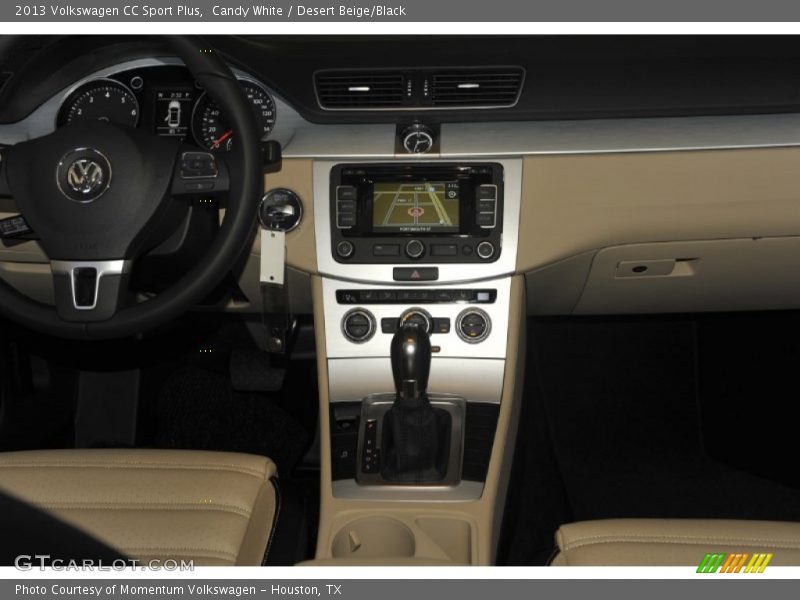 Candy White / Desert Beige/Black 2013 Volkswagen CC Sport Plus