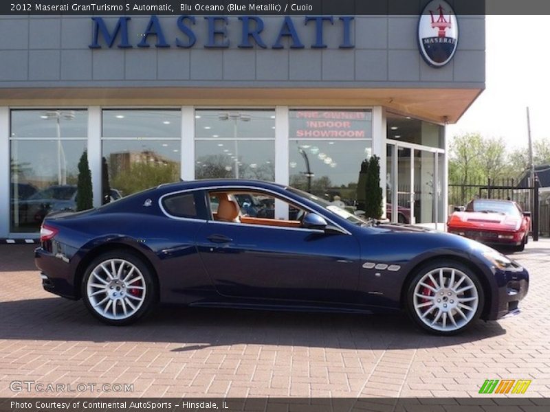 Blu Oceano (Blue Metallic) / Cuoio 2012 Maserati GranTurismo S Automatic