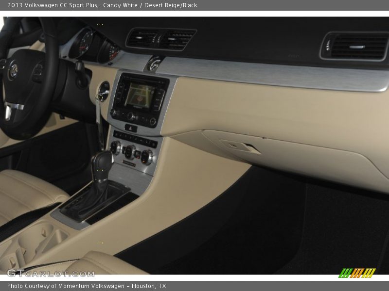Candy White / Desert Beige/Black 2013 Volkswagen CC Sport Plus