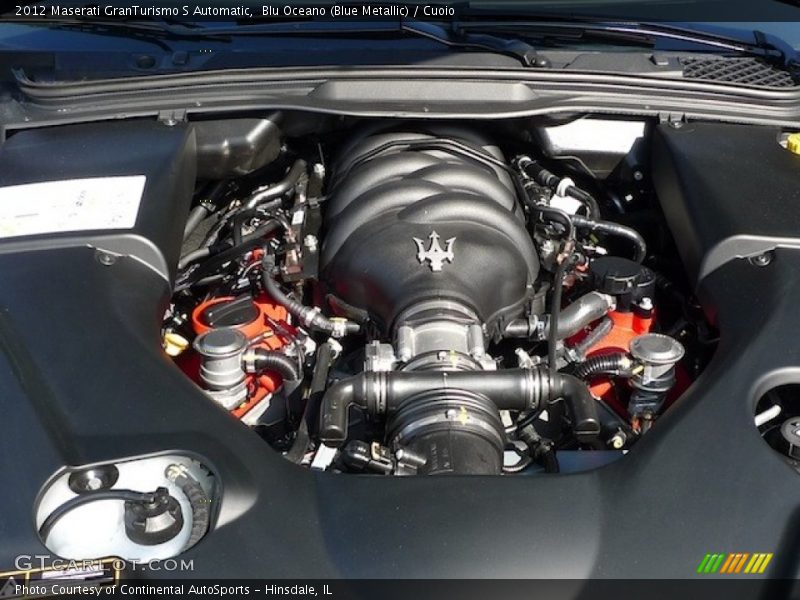  2012 GranTurismo S Automatic Engine - 4.7 Liter DOHC 32-Valve VVT V8