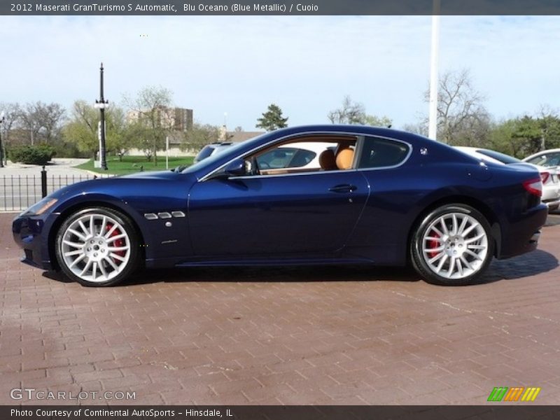  2012 GranTurismo S Automatic Blu Oceano (Blue Metallic)