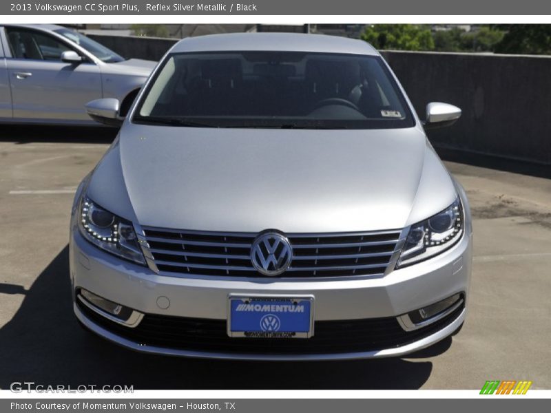 Reflex Silver Metallic / Black 2013 Volkswagen CC Sport Plus