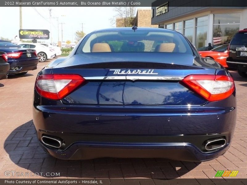  2012 GranTurismo S Automatic Blu Oceano (Blue Metallic)