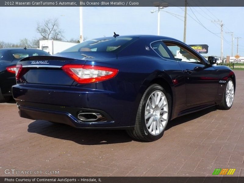 Blu Oceano (Blue Metallic) / Cuoio 2012 Maserati GranTurismo S Automatic