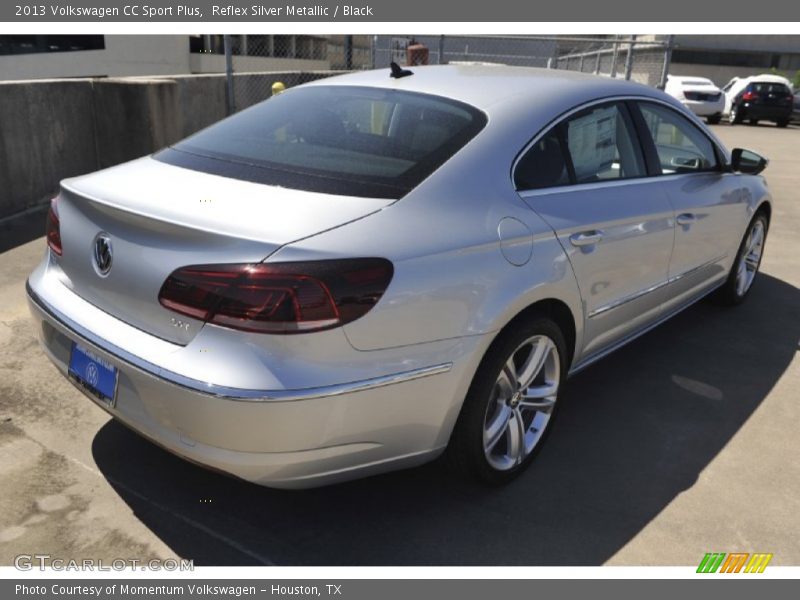 Reflex Silver Metallic / Black 2013 Volkswagen CC Sport Plus