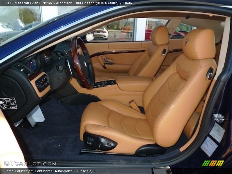  2012 GranTurismo S Automatic Cuoio Interior