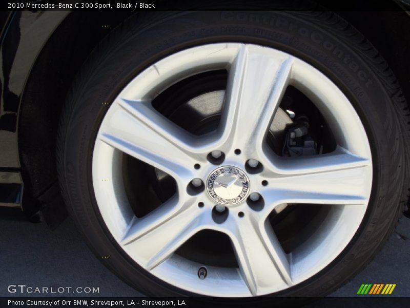 Black / Black 2010 Mercedes-Benz C 300 Sport