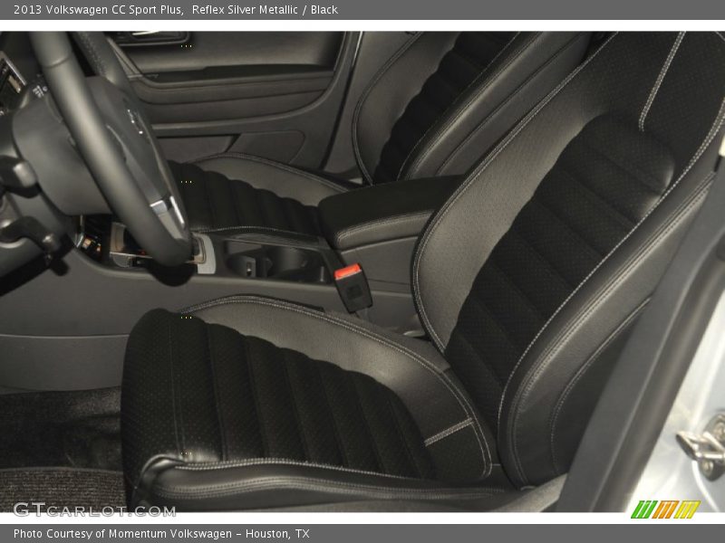 Reflex Silver Metallic / Black 2013 Volkswagen CC Sport Plus