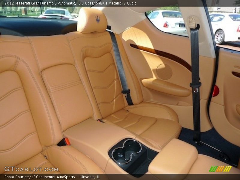 Rear Seat of 2012 GranTurismo S Automatic