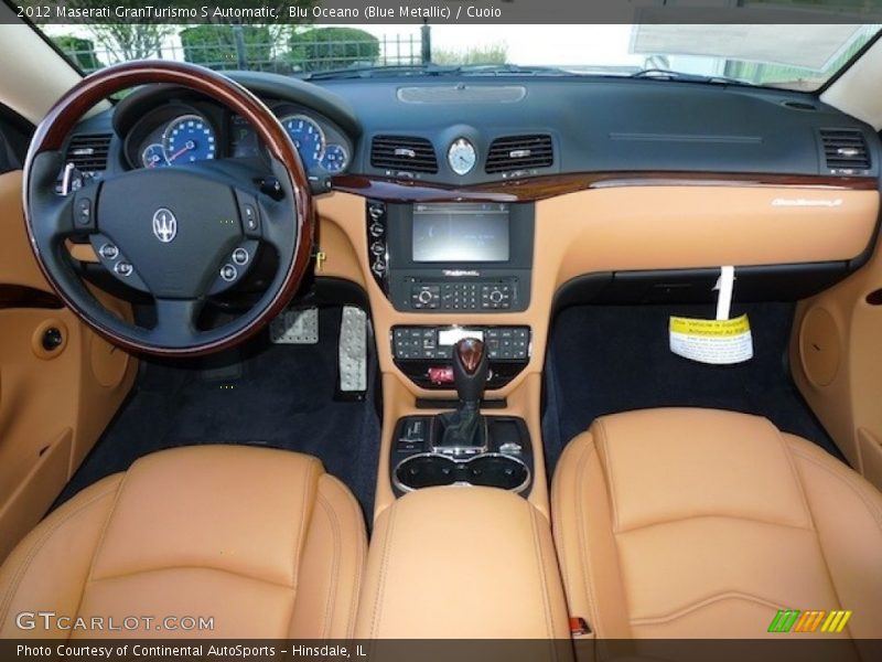 Dashboard of 2012 GranTurismo S Automatic