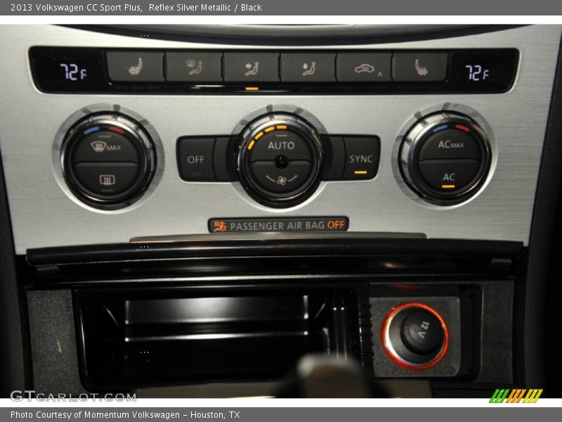Reflex Silver Metallic / Black 2013 Volkswagen CC Sport Plus