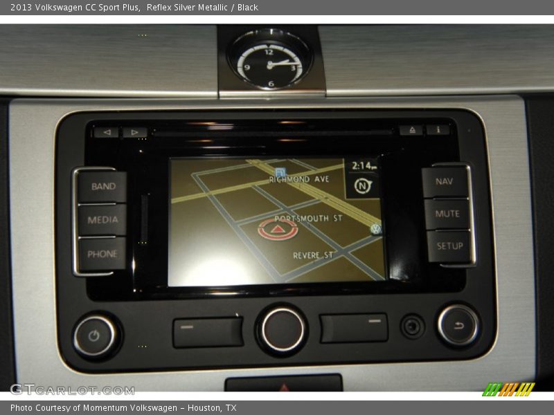 Reflex Silver Metallic / Black 2013 Volkswagen CC Sport Plus