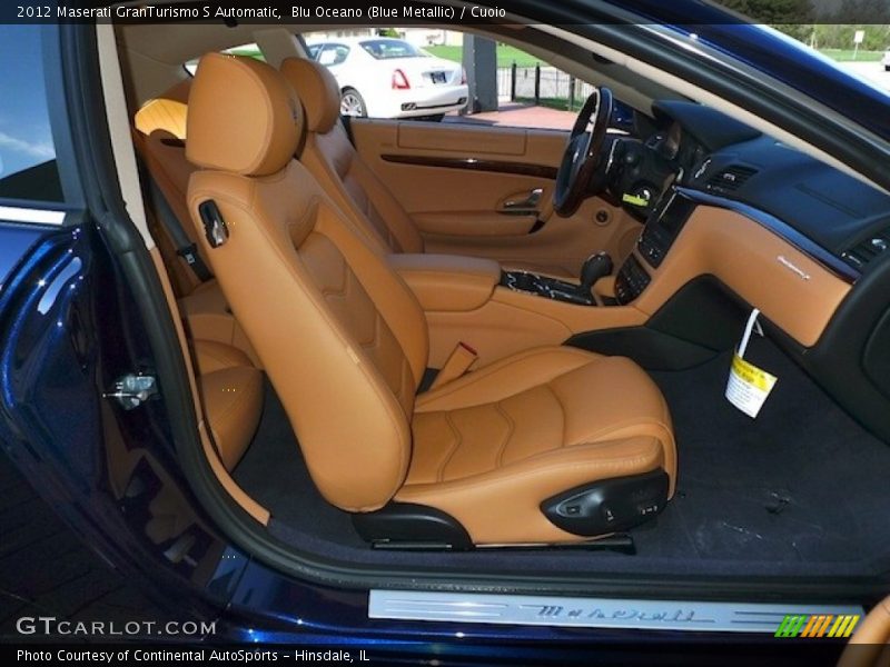  2012 GranTurismo S Automatic Cuoio Interior