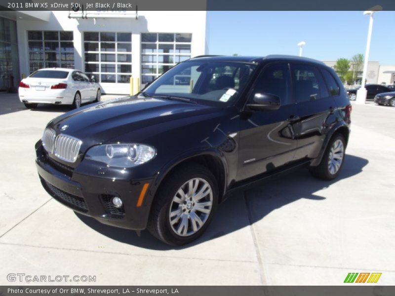 Jet Black / Black 2011 BMW X5 xDrive 50i