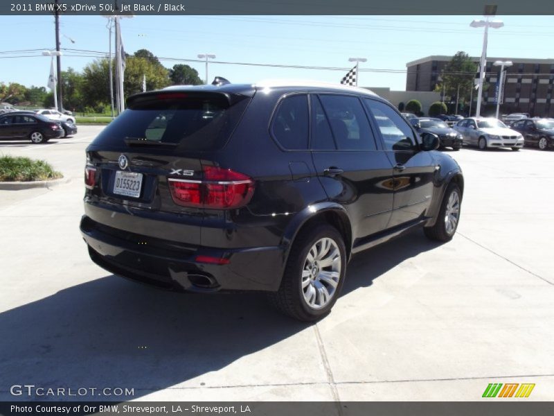 Jet Black / Black 2011 BMW X5 xDrive 50i