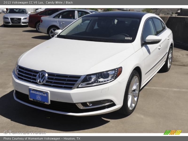 Candy White / Black 2013 Volkswagen CC V6 Lux