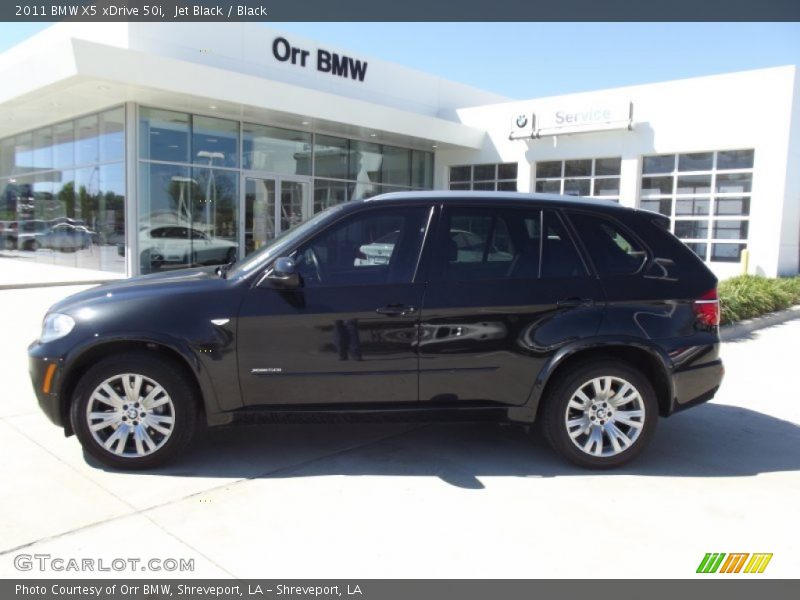 Jet Black / Black 2011 BMW X5 xDrive 50i