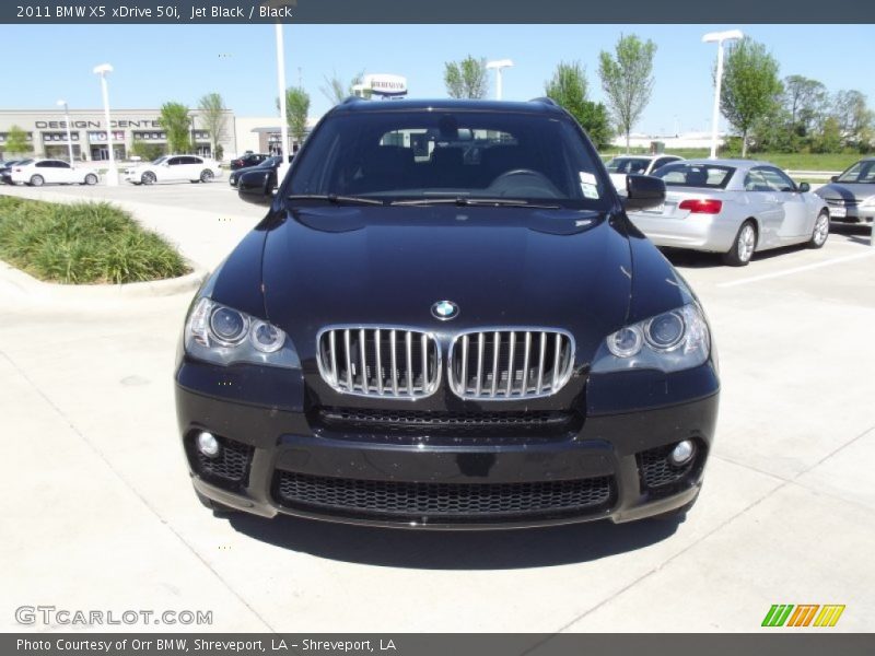 Jet Black / Black 2011 BMW X5 xDrive 50i