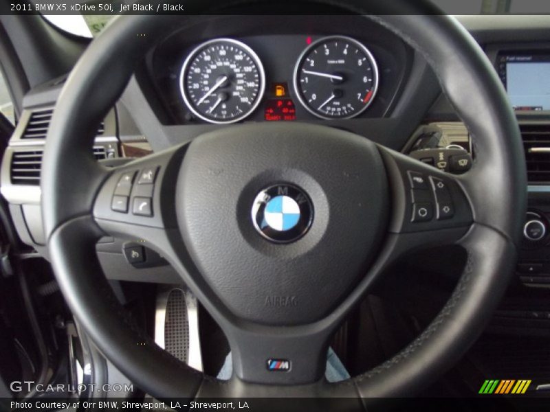 Jet Black / Black 2011 BMW X5 xDrive 50i