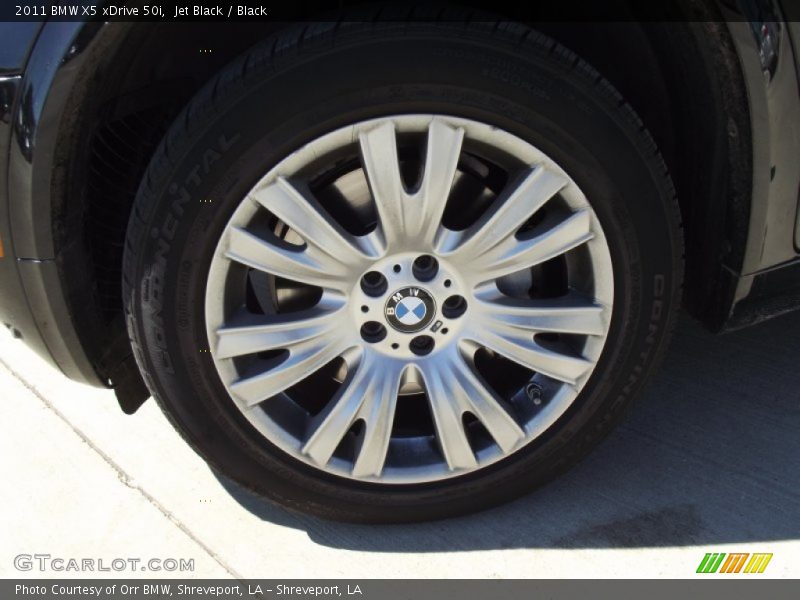 Jet Black / Black 2011 BMW X5 xDrive 50i