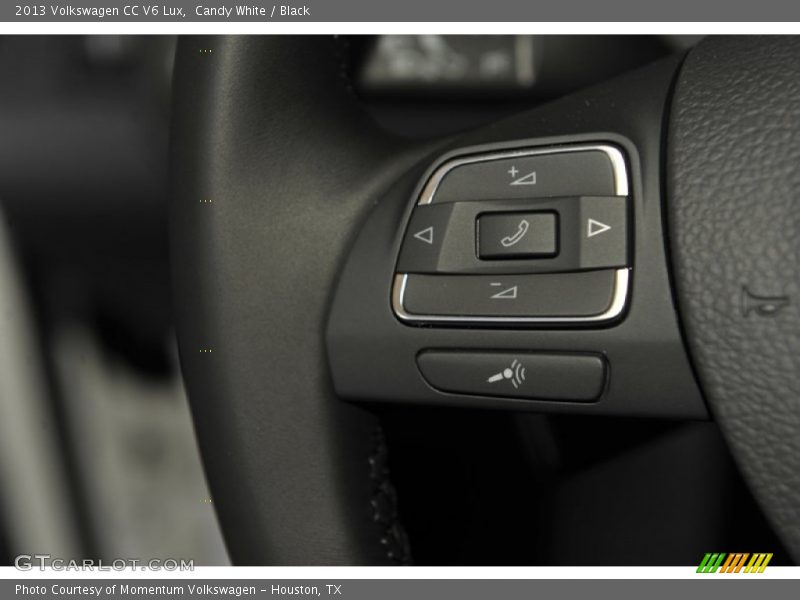 Candy White / Black 2013 Volkswagen CC V6 Lux