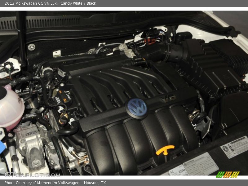 Candy White / Black 2013 Volkswagen CC V6 Lux