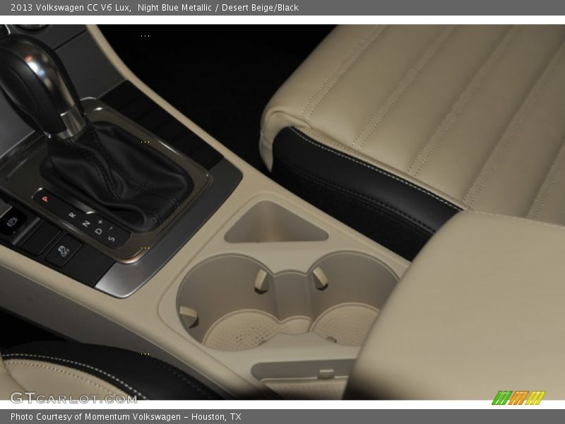 Night Blue Metallic / Desert Beige/Black 2013 Volkswagen CC V6 Lux