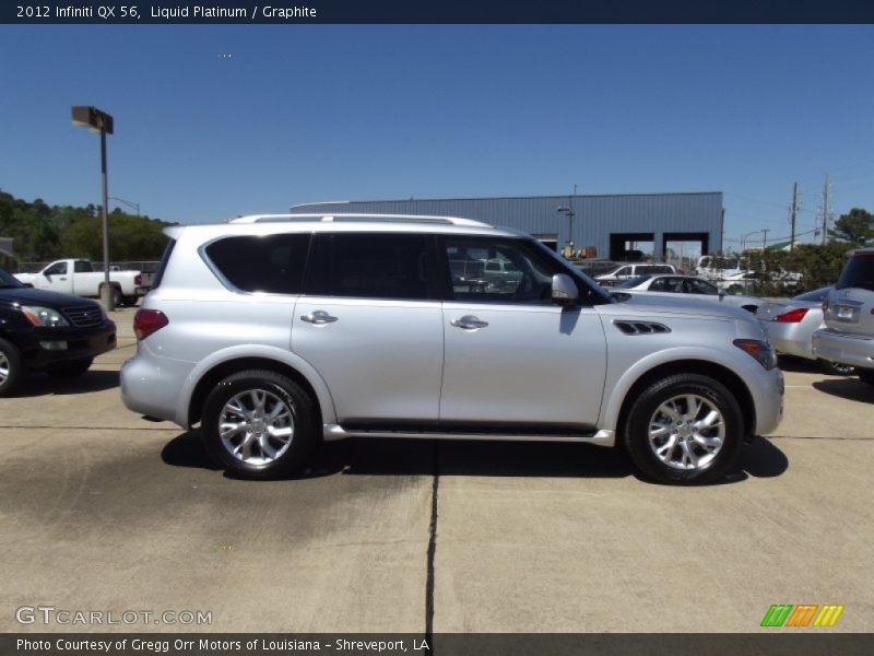  2012 QX 56 Liquid Platinum