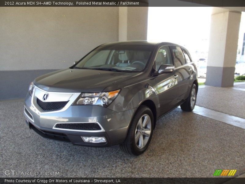 Polished Metal Metallic / Parchment 2012 Acura MDX SH-AWD Technology