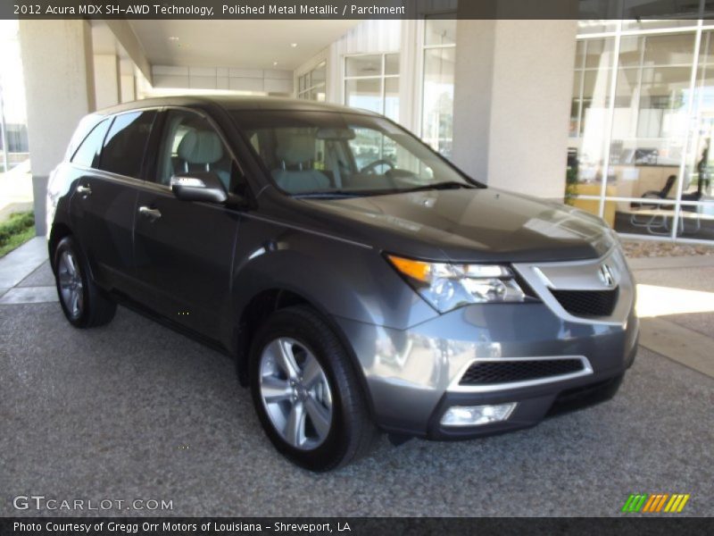 Polished Metal Metallic / Parchment 2012 Acura MDX SH-AWD Technology