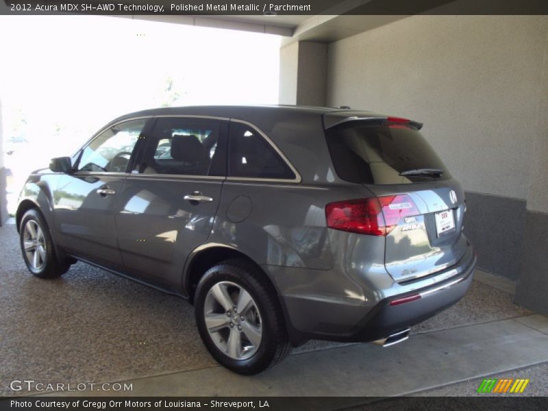 Polished Metal Metallic / Parchment 2012 Acura MDX SH-AWD Technology