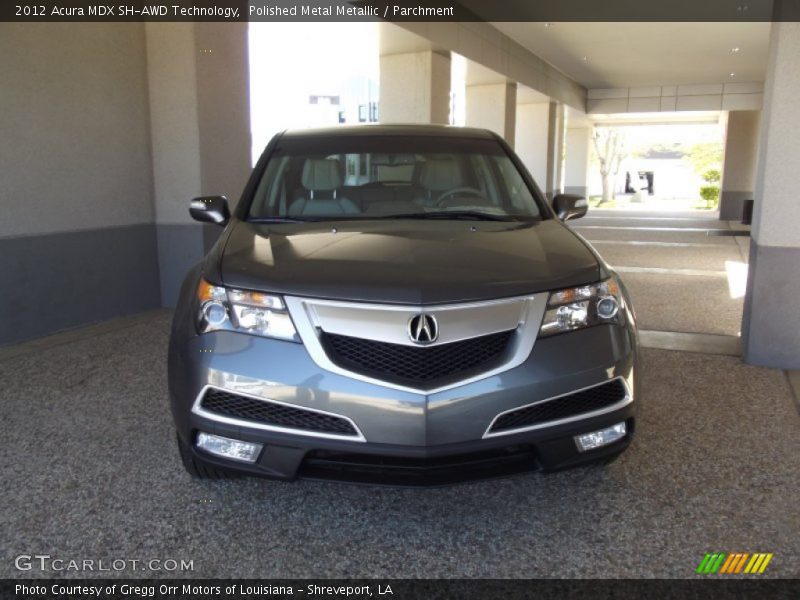 Polished Metal Metallic / Parchment 2012 Acura MDX SH-AWD Technology